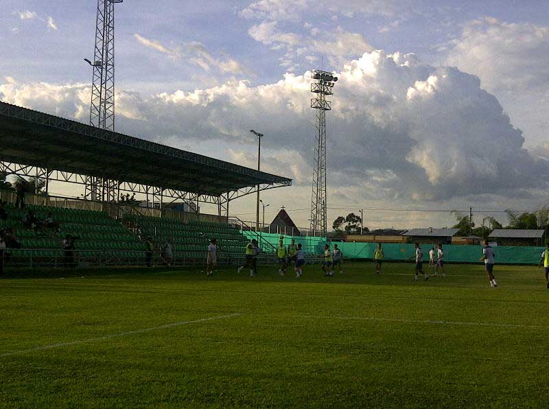 England U20 train in Armenia, Colombia.